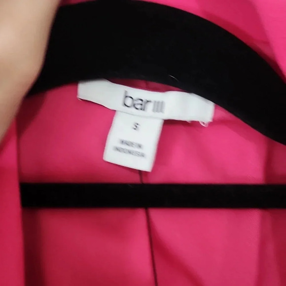 BAR III Blazer hot pink S Small - Picture 4 of 5